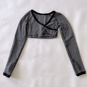 Ivivva Cropped Wrap Top Dance Outfit